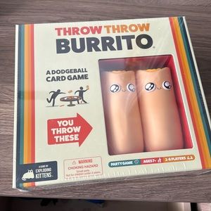 Throw throw burrito a dodgeball card game NWT sealed